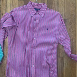 Polo Raph Lauren Long Sleeve Dress Shirt - Pink